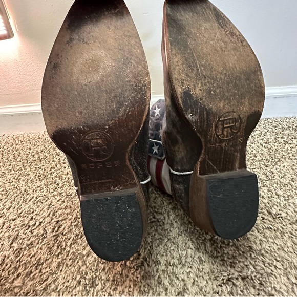 Roper Women’s size 11 Patriotic American Flag Boot - Picture 5 of 10